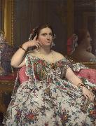 Jean Auguste Dominique Ingres Madame Moitessier Seated (mk09) china oil painting artist